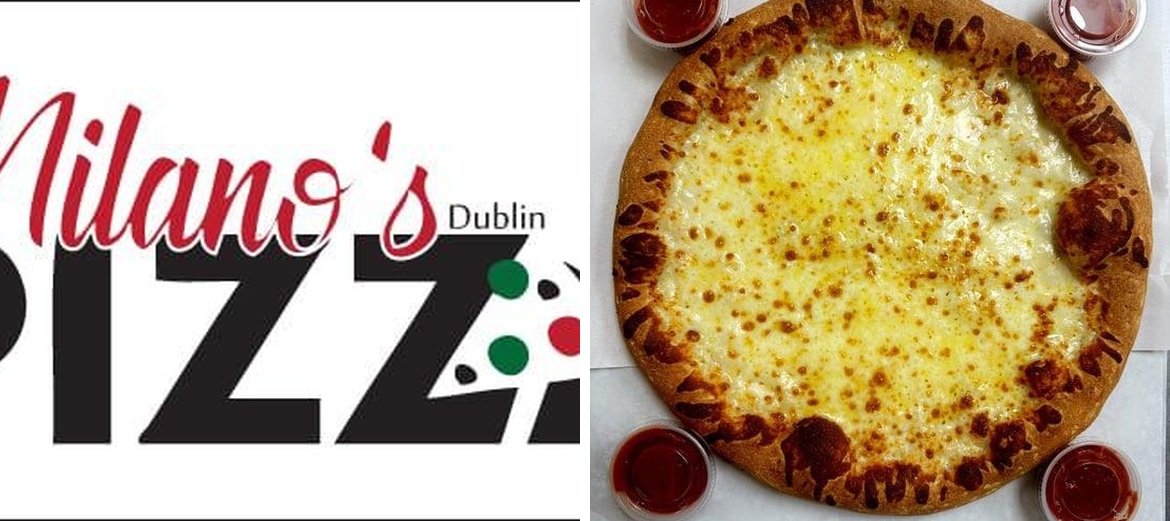 Milano's pizza dublin Texas Menu